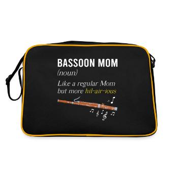 Orchestra and woodwind instrument - Retro Bag - black/gold - Back