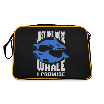 Conception de bélugas pour mammifères marins et orques - Sac Retro - noir/or - Dos