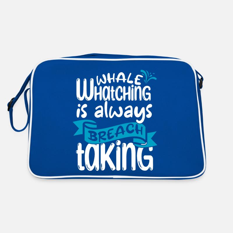 Citation de baleine pour le rorqual bleu et le béluga Sac Retro