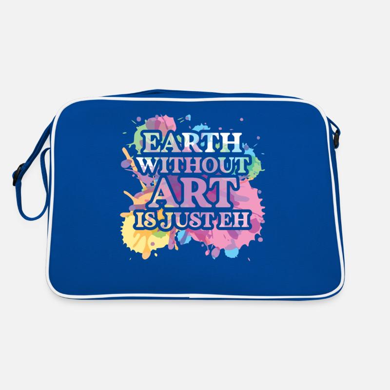 Kunstlehrer Lustiger Spruch Kunstkurs Kunstklasse Retro Tasche