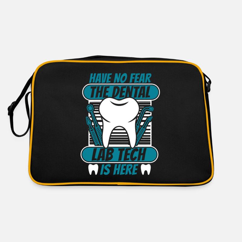N’ayez pas peur Laboratoire dentaire Laboratoire dentaire Technicien dentaire Sac Retro
