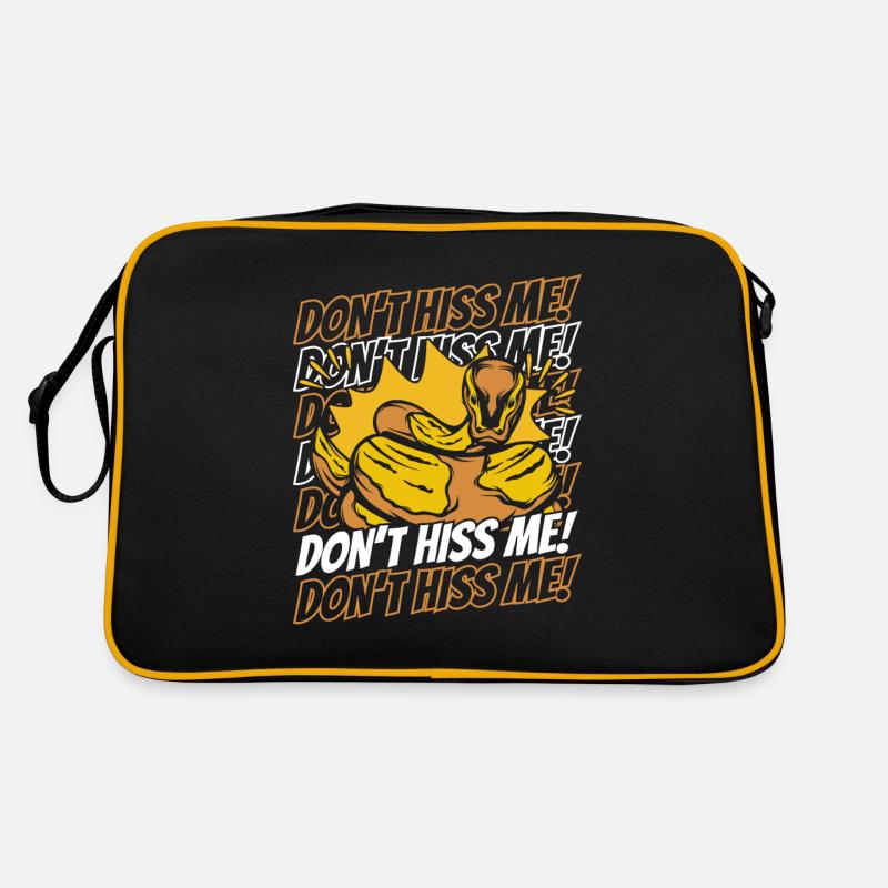 Don't Hiss Her Schuppenkriechtiere Python Banana Retro Bag