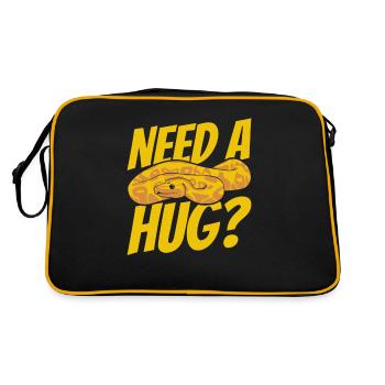 Need A Hug Python Snake Python Breeder Banana - Retro Bag - black/gold - Back
