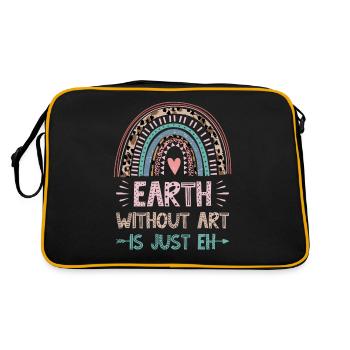 Professeur d’art Drôle de dicteur Cours d’art Cours d’art - Sac Retro - noir/or - Dos