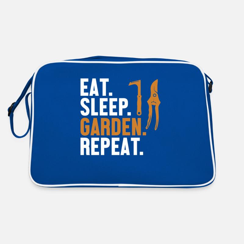 Manger Sommeil Jardin Répéter Jardin de potager Horticulture Sac Retro