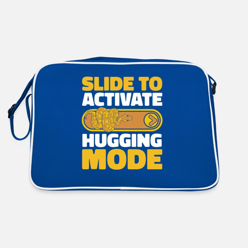 Slide To Activate Hugging Mode Python Banana Ball Retro Bag