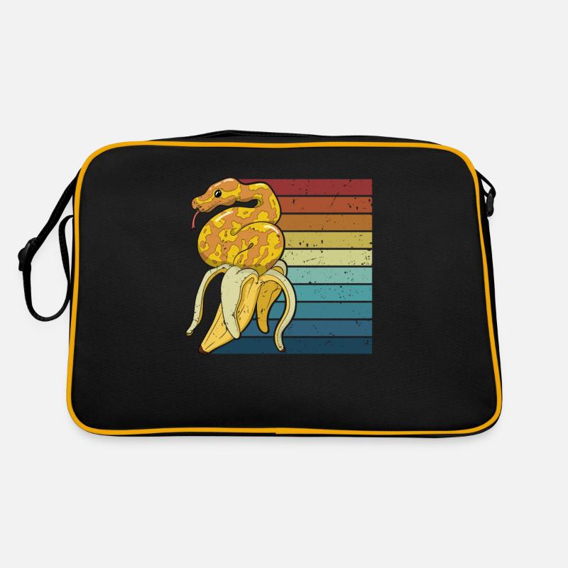 Retro Python Snake Scale Creepers Banane Sac Retro