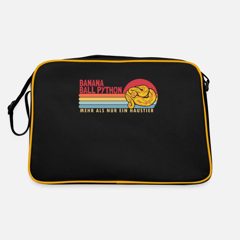 Banana Ball Python plus qu’un animal de compagnie Banane Sac Retro