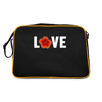 Amour horticulture jardin de potager jardin - Sac Retro - noir/or - Dos