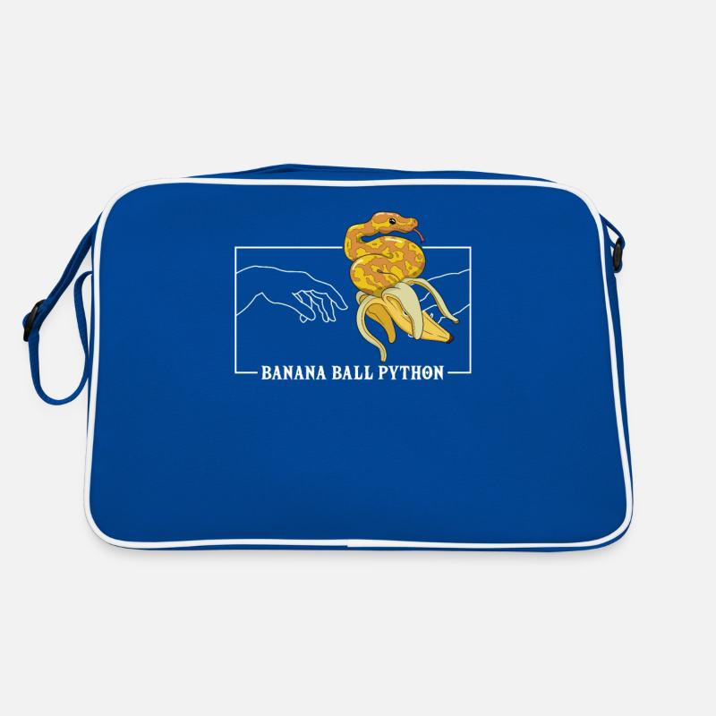 Michelangelo Creation of Adam Banana Ball Python Retro Bag