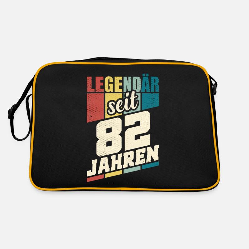 82. Geburtstag Legendär Seit 82 Jahren Legende 82 Retro Tasche