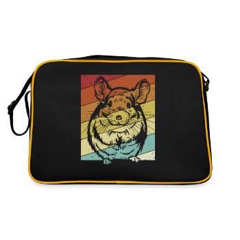 Retro Longtail Longhair Shorttail Breeder - Sac Retro - noir/or - Dos