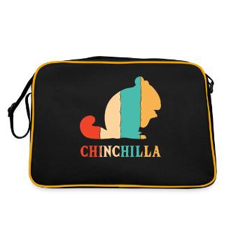 Retro Longtail Longhair Shorttail Breeder - Sac Retro - noir/or - Dos