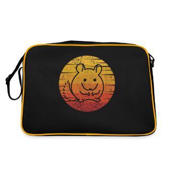 Retro Longhair Shorttail Longtail Breeder - Sac Retro - noir/or - Dos