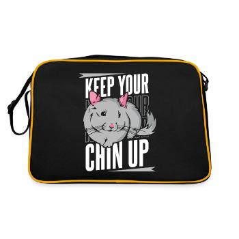 Gardez votre menton levé Breeder Longtail Longhair - Sac Retro - noir/or - Dos