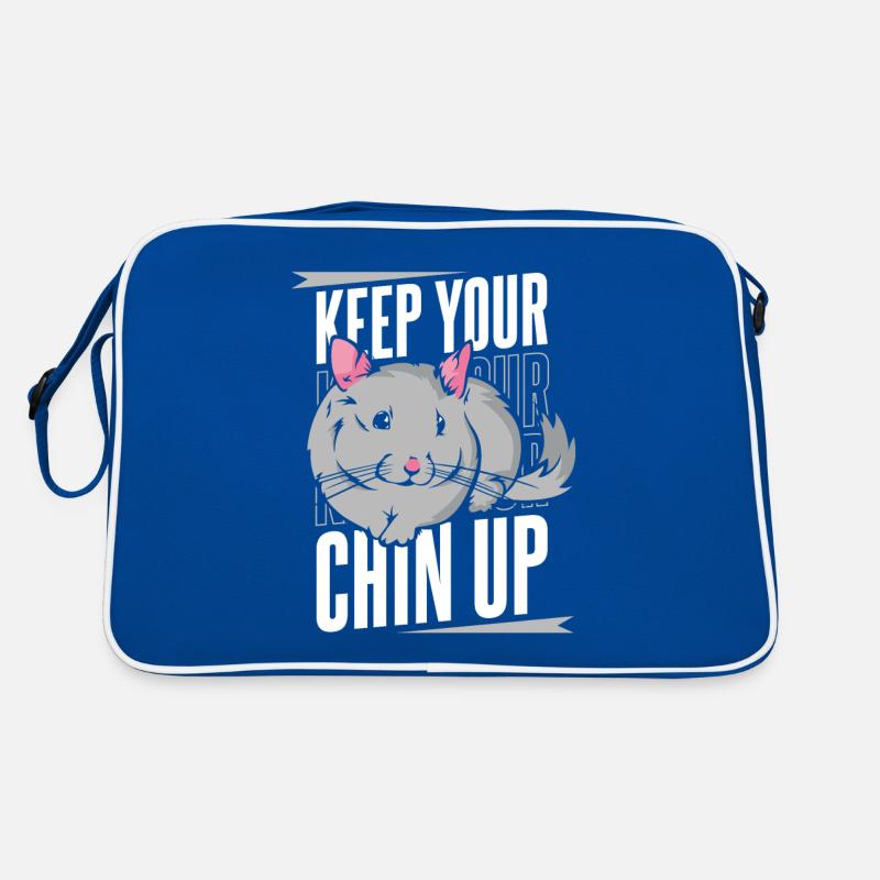 Keep Your Chin Up Longtail Longhair Breeder Retro Bag