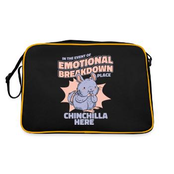 Emotional Breakdown Place Longhair Shorttail - Retro Bag - black/gold - Back