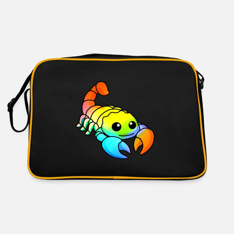 Scorpion Comic Animal Sac Retro