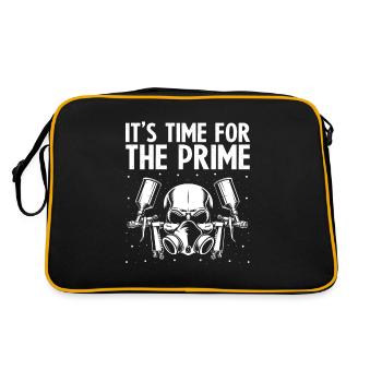 Peintre de voiture pour Peintre de voiture pour dessinateur de voitures - Sac Retro - noir/or - Dos