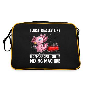 Body Technician Saying for Car Painter - Retro Bag - black/gold - Back
