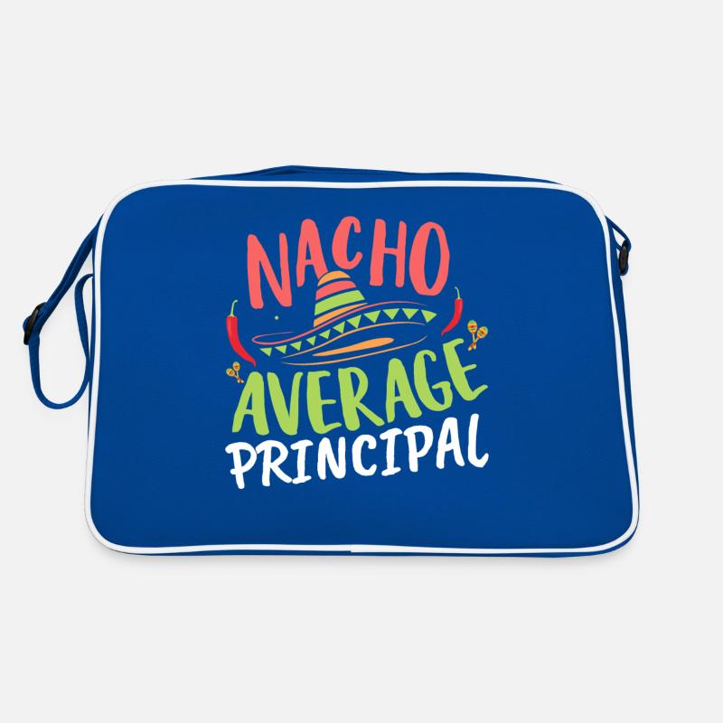Cinco De Mayo Nacho Average Principal Retro Tasche