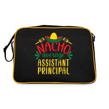 Directeur adjoint Mexique - Sac Retro - noir/or - Dos