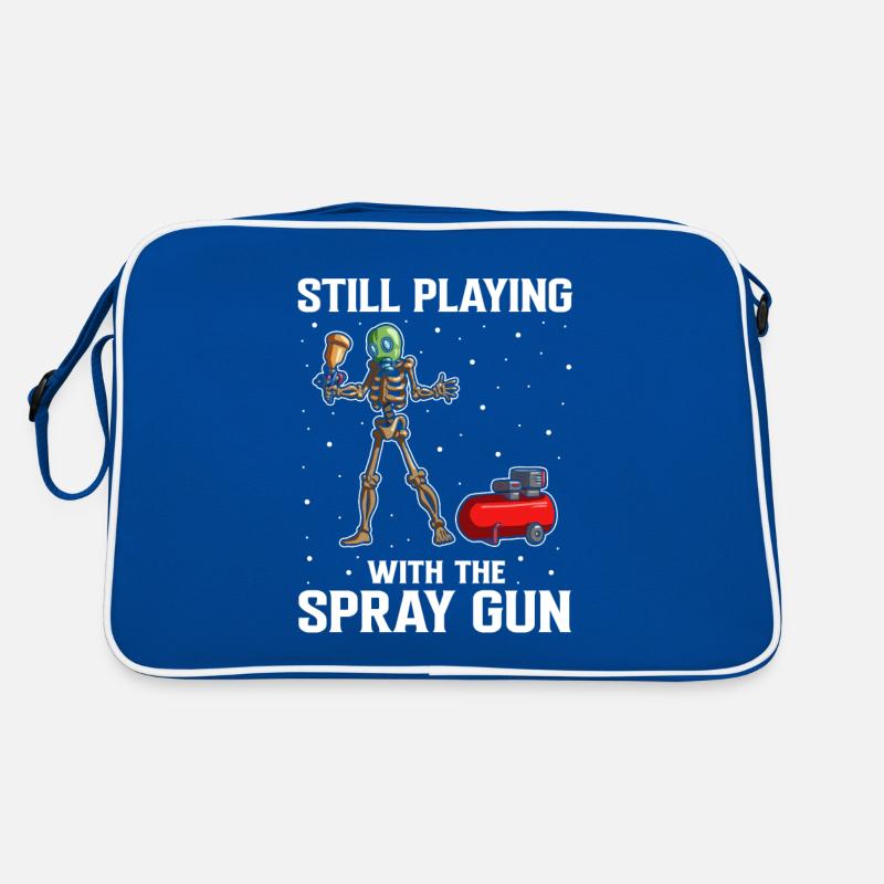 Car painter for body technicians Retro Bag
