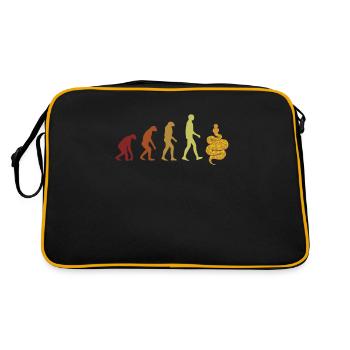 Boule de banane Python Evolution Python Boule de banane - Sac Retro - noir/or - Dos