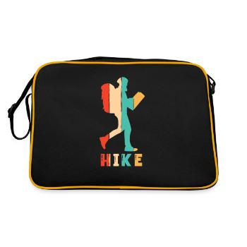 Trekking Randonnée Randonnée Randonnée Randonnée pédestre - Sac Retro - noir/or - Dos