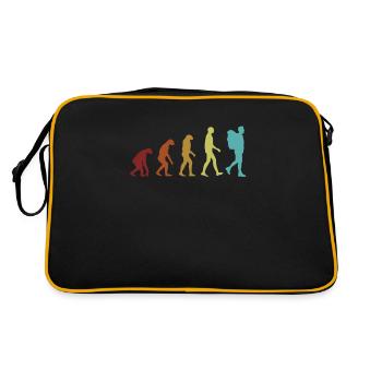 Hiking Evolution Trekking Mountain Hiking Hiking - Retro Bag - black/gold - Back