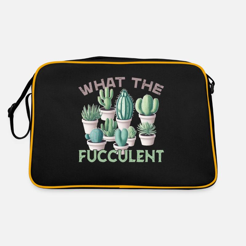 Succulentes drôles disant ce que le fucculent Sac Retro