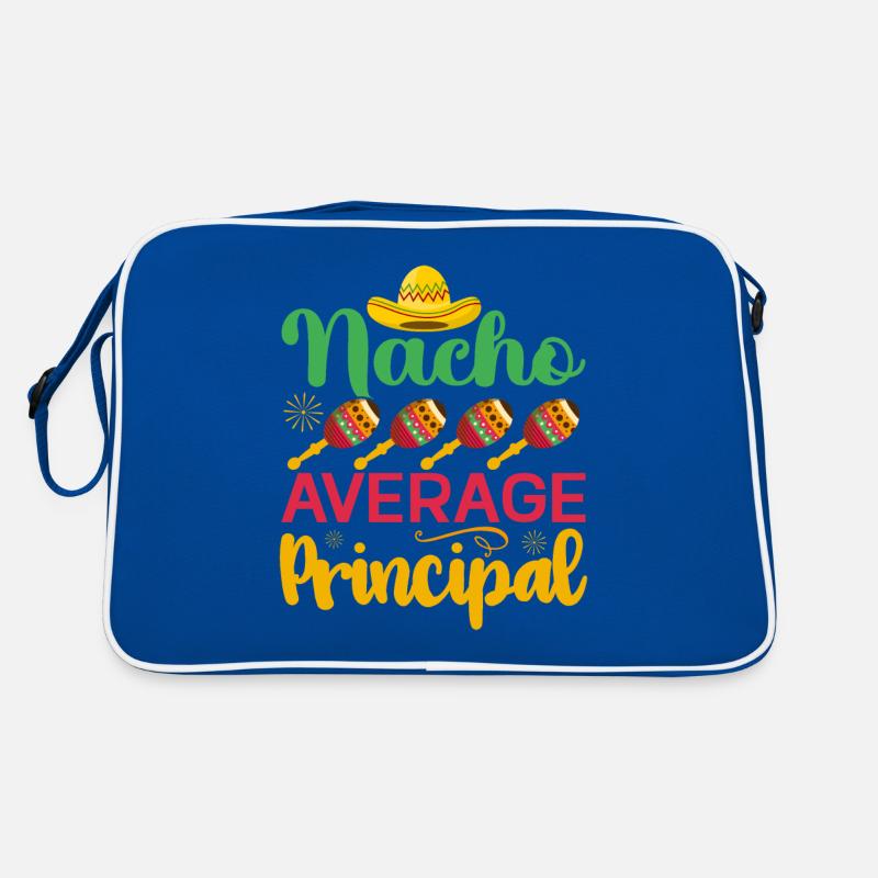 Cinco De Mayo Nacho Average Principal Retro Tasche