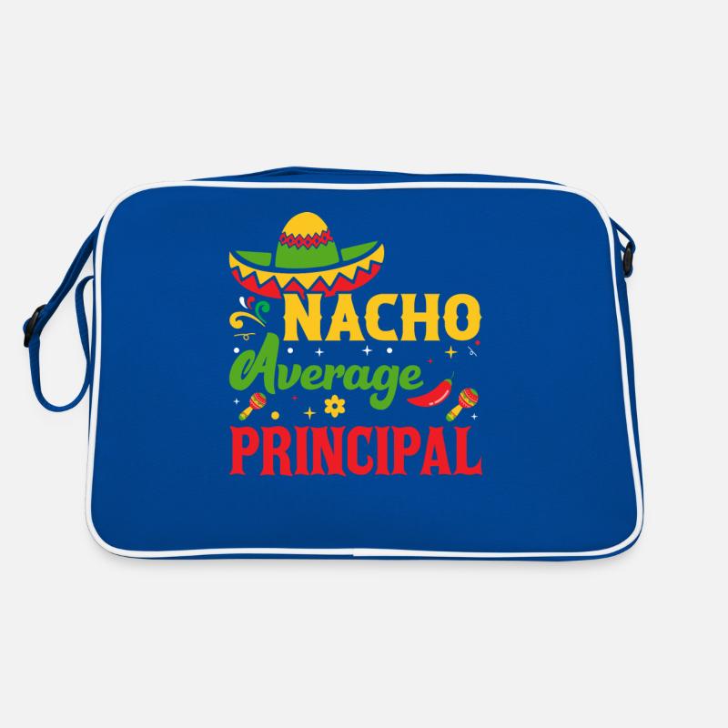 Cinco De Mayo Nacho Average Principal Retro Tasche