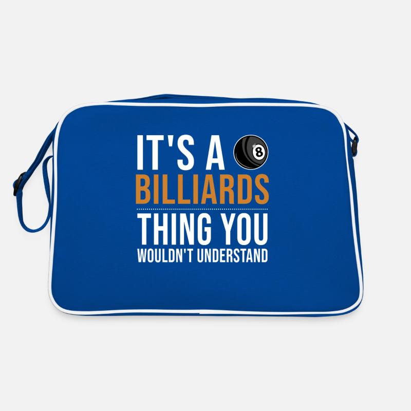 It's a Billiards Thing Billardtisch Billiards Retro Tasche