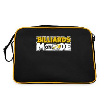 Billiards Fashion On Billiards Snooker Billiard Table - Retro Bag - black/gold - Back
