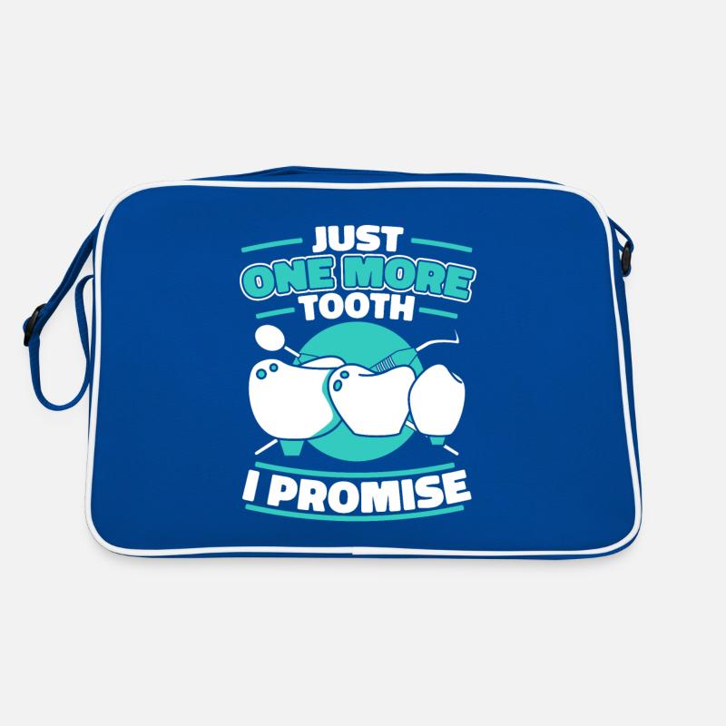 Juste une dent de plus que je promets au laboratoire dentaire Sac Retro