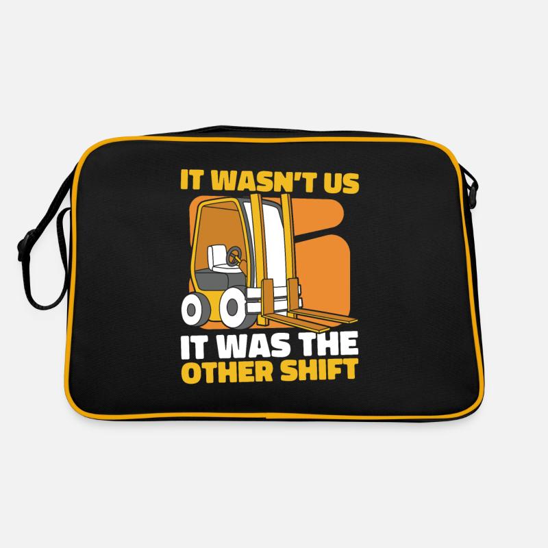 It wasn't us, it was The Other Shift Forklift Retro Bag