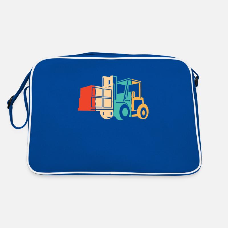Retro Forklift Driver All-terrain forklift Retro Bag