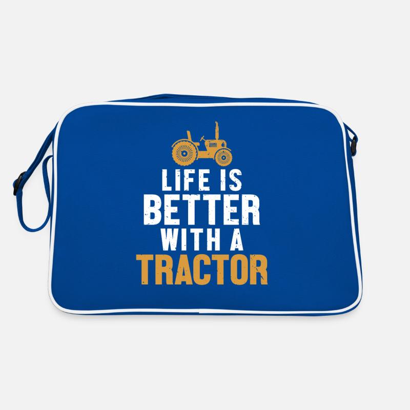 Life is Better with a Tractor Bauer Retro Tasche