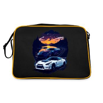 Classic sports car - Retro Bag - black/gold - Back