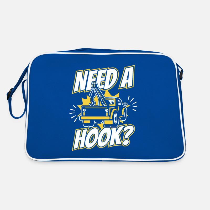Need A Hook Abschleppfahrzeug Abschlepper Retro Tasche