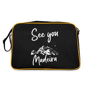 Madeira Mountain Hiking in Madeira - Retro Bag - black/gold - Back