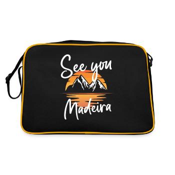 Madeira Mountain Hiking in Madeira - Retro Bag - black/gold - Back