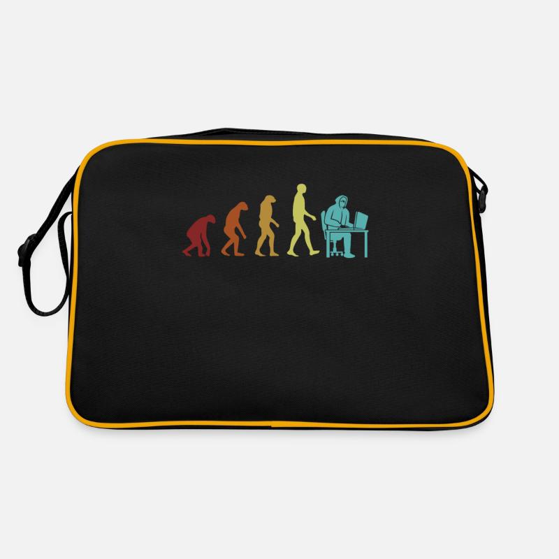 Hacker Evolution Sniffer Social Engineering Retro Tasche
