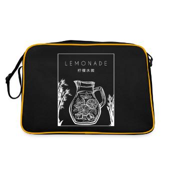 Lemonade Chinese Hanzi Lemonade Lemonade - Retro Bag - black/gold - Back