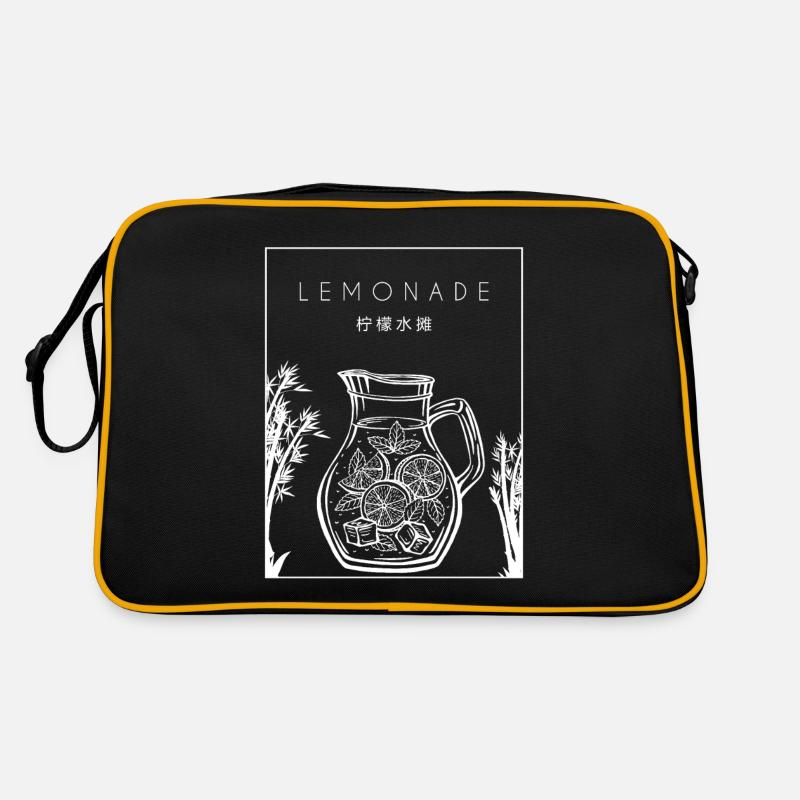 Lemonade Chinese Hanzi Lemonade Lemonade Retro Bag