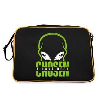 J’ai été choisi Ufo Conspiracy Extraterrestrial - Sac Retro - noir/or - Dos