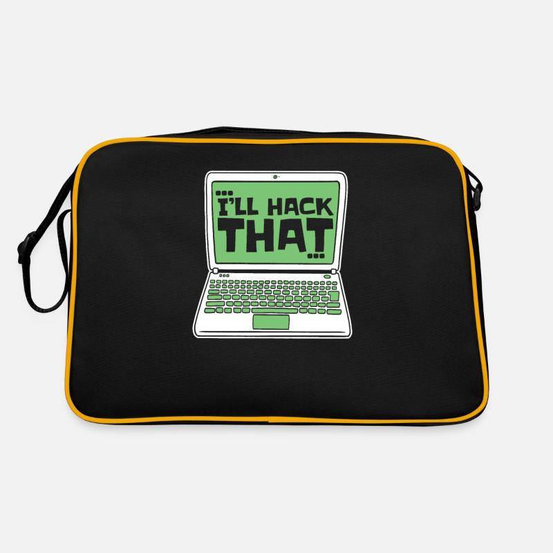 I'll Hack That Sniffer Social Engineering Retro Bag