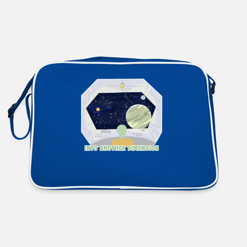 Into Another Dimension Außerirdischer Ufo Retro Tasche