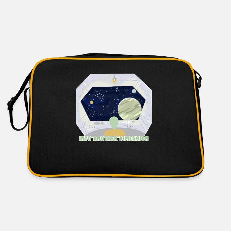 Dans une autre dimension extraterrestre OVNI Sac Retro